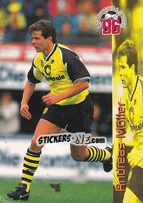 Sticker Andreas Moller - Bundesliga Fussball Cards 1995-1996 - Panini
