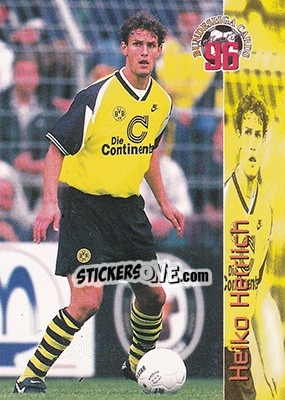 Sticker Heiko Herrlich - Bundesliga Fussball Cards 1995-1996 - Panini