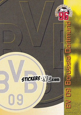 Sticker Borussia Dortmund - Bundesliga Fussball Cards 1995-1996 - Panini