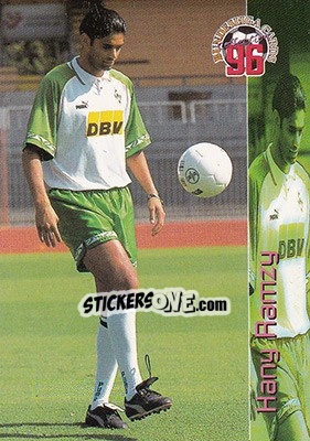 Figurina Hany Ramzy - Bundesliga Fussball Cards 1995-1996 - Panini