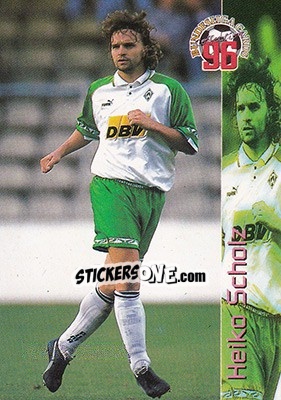 Cromo Heiko Scholz - Bundesliga Fussball Cards 1995-1996 - Panini