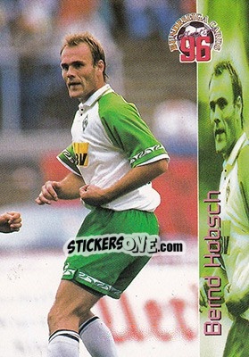 Sticker Bernd Hobsch - Bundesliga Fussball Cards 1995-1996 - Panini