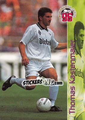 Sticker Thomas Kastenmaier - Bundesliga Fussball Cards 1995-1996 - Panini