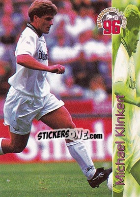 Sticker Michael Klinkert - Bundesliga Fussball Cards 1995-1996 - Panini