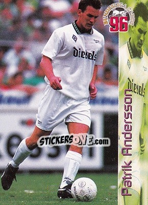 Figurina Patrik Andersson - Bundesliga Fussball Cards 1995-1996 - Panini