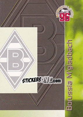 Sticker Borussia Monchengladbach - Bundesliga Fussball Cards 1995-1996 - Panini