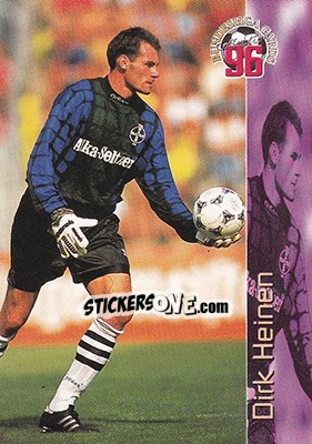 Figurina Dirk Heinen - Bundesliga Fussball Cards 1995-1996 - Panini