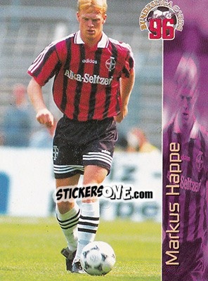 Figurina Markus Happe - Bundesliga Fussball Cards 1995-1996 - Panini