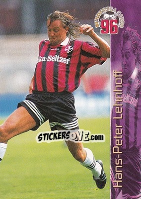 Cromo Hans-Peter Lehnhoff - Bundesliga Fussball Cards 1995-1996 - Panini