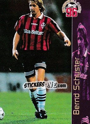 Sticker Bernd Schuster - Bundesliga Fussball Cards 1995-1996 - Panini