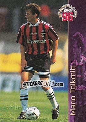Figurina Mario Tolkmitt - Bundesliga Fussball Cards 1995-1996 - Panini