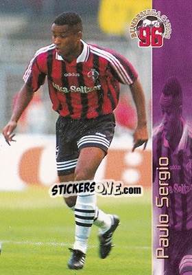 Sticker Paulo Sergio - Bundesliga Fussball Cards 1995-1996 - Panini