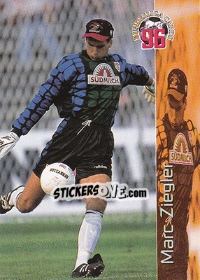 Sticker Marc Ziegler - Bundesliga Fussball Cards 1995-1996 n. 66 - Panini