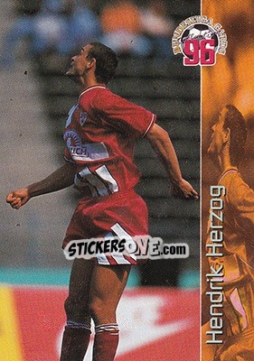 Sticker Hendrik Herzog - Bundesliga Fussball Cards 1995-1996 n. 68 - Panini