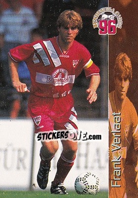 Figurina Frank Verlaat - Bundesliga Fussball Cards 1995-1996 - Panini