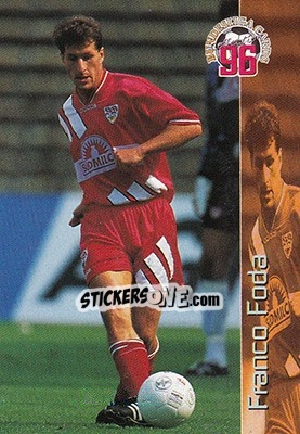 Sticker Franco Foda - Bundesliga Fussball Cards 1995-1996 n. 70 - Panini