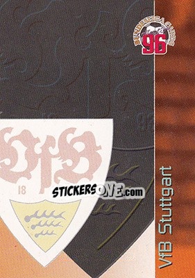 Sticker VfB Stuttgart - Bundesliga Fussball Cards 1995-1996 - Panini