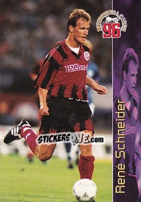 Sticker Rene Schneider - Bundesliga Fussball Cards 1995-1996 - Panini