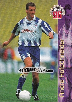 Figurina Andre Hofschneider - Bundesliga Fussball Cards 1995-1996 - Panini