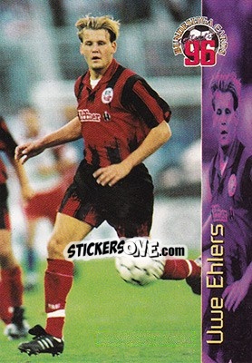 Sticker Uwe Ehlers - Bundesliga Fussball Cards 1995-1996 - Panini