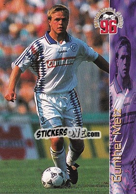 Cromo Gunther Metz - Bundesliga Fussball Cards 1995-1996 - Panini