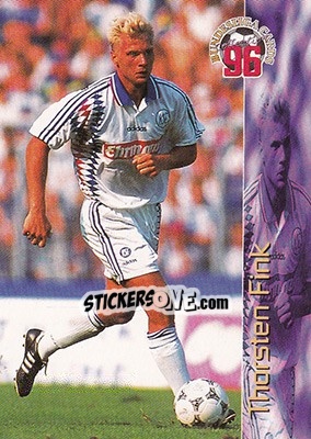 Figurina Thorsten Fink - Bundesliga Fussball Cards 1995-1996 - Panini