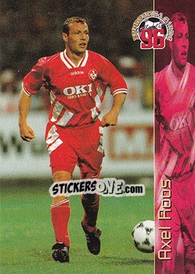Sticker Axel Roos - Bundesliga Fussball Cards 1995-1996 - Panini