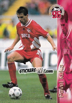 Figurina Pavel Kuka - Bundesliga Fussball Cards 1995-1996 - Panini