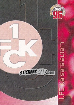 Sticker 1. FC Kaiserslautern - Bundesliga Fussball Cards 1995-1996 n. 130 - Panini