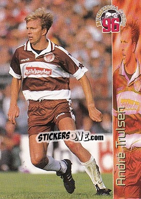 Sticker Andre Trulsen - Bundesliga Fussball Cards 1995-1996 - Panini