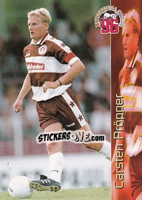 Figurina Carsten Propper - Bundesliga Fussball Cards 1995-1996 - Panini