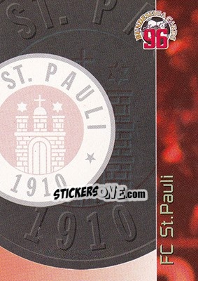 Sticker FC St. Pauli - Bundesliga Fussball Cards 1995-1996 n. 143 - Panini