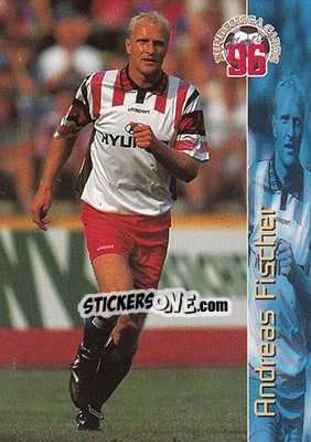 Figurina Andreas Fischer - Bundesliga Fussball Cards 1995-1996 - Panini