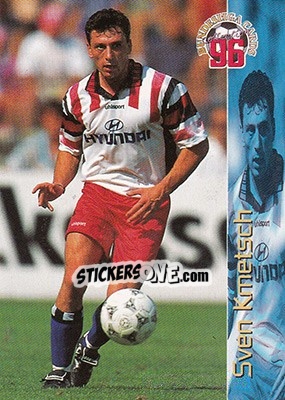 Sticker Sven Kmetsch - Bundesliga Fussball Cards 1995-1996 - Panini