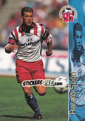 Figurina Harald Sporl - Bundesliga Fussball Cards 1995-1996 - Panini