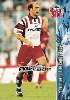Figurina Yordan Letschkov - Bundesliga Fussball Cards 1995-1996 - Panini