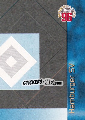 Sticker Hamburger SV - Bundesliga Fussball Cards 1995-1996 n. 156 - Panini