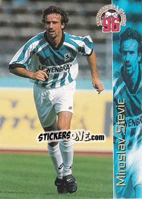 Sticker Miroslav Stevic - Bundesliga Fussball Cards 1995-1996 - Panini