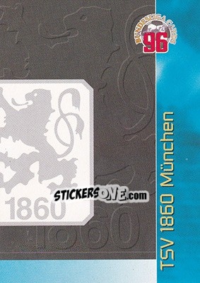 Cromo 1860 Munchen - Bundesliga Fussball Cards 1995-1996 - Panini