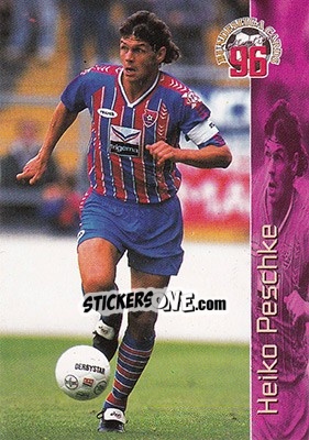 Sticker Heiko Peschke - Bundesliga Fussball Cards 1995-1996 - Panini