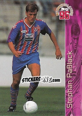 Sticker Stephan Passlack - Bundesliga Fussball Cards 1995-1996 - Panini