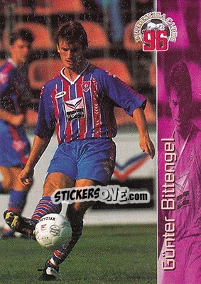 Figurina Gunter Bittengel - Bundesliga Fussball Cards 1995-1996 - Panini