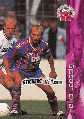 Sticker Heiko Laessig - Bundesliga Fussball Cards 1995-1996 - Panini