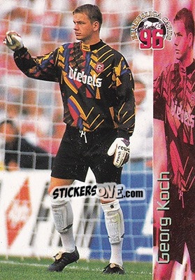 Sticker Georg Koch - Bundesliga Fussball Cards 1995-1996 - Panini