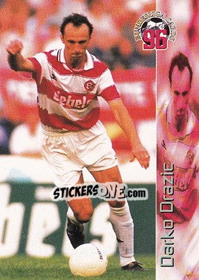 Figurina Darko Drazic - Bundesliga Fussball Cards 1995-1996 - Panini
