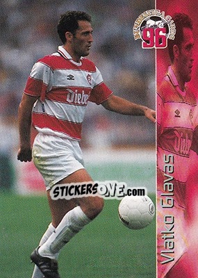 Cromo Vlatko Glavas - Bundesliga Fussball Cards 1995-1996 - Panini