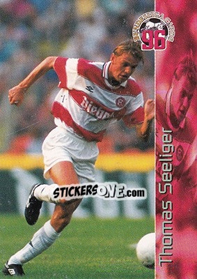 Figurina Thomas Seeliger - Bundesliga Fussball Cards 1995-1996 - Panini