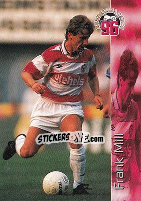 Sticker Frank Mill - Bundesliga Fussball Cards 1995-1996 - Panini