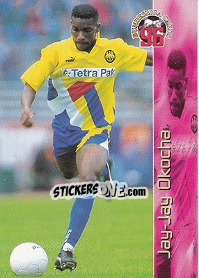Figurina Jay-Jay Okocha - Bundesliga Fussball Cards 1995-1996 - Panini