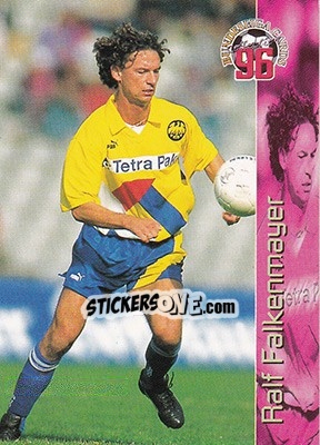 Sticker Ralf Falkenmayer - Bundesliga Fussball Cards 1995-1996 - Panini